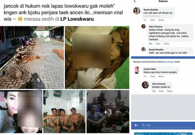 Viral Napi Ngaku Bawa Ponsel di LP Lowokwaru, Posting di Medsos